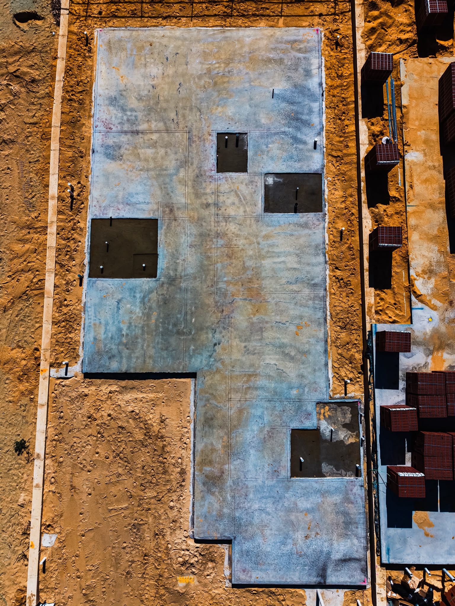 Hammond Park private build red brickwork progress photo 9